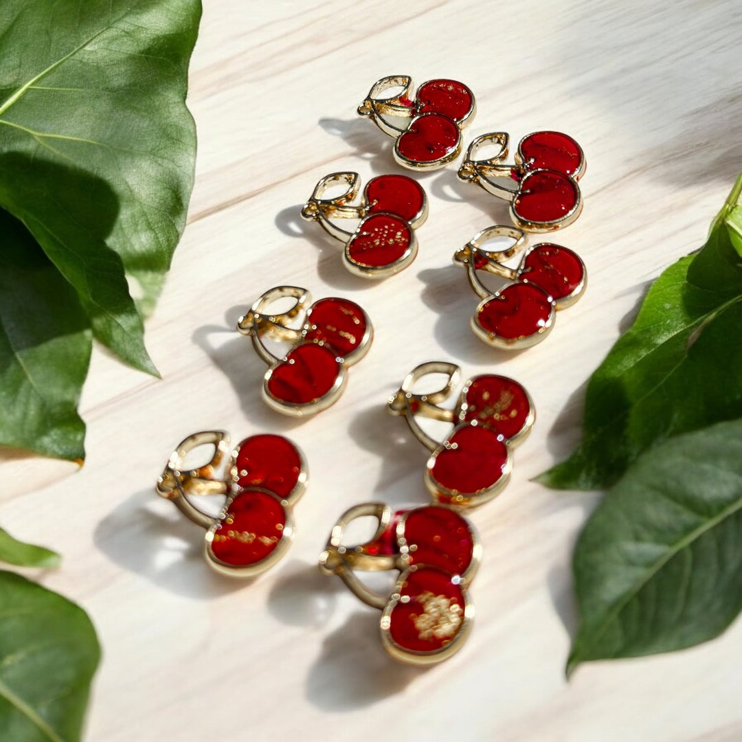 Cherry Earrings: Adding a Touch of Sweetness to Your Statement Style