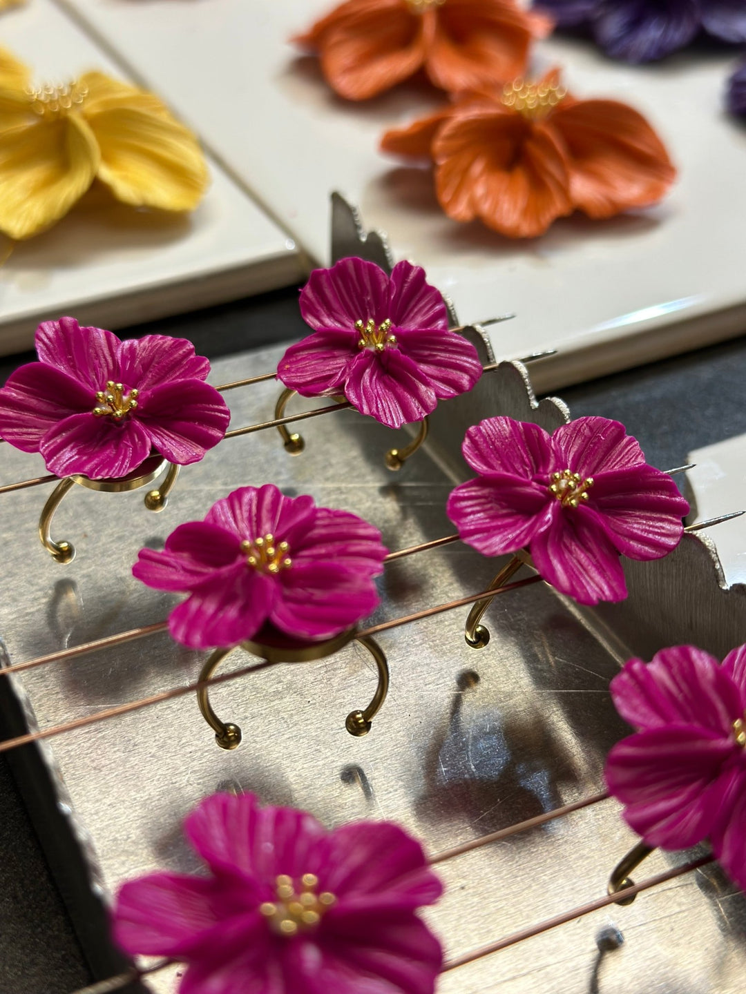 Isadora - Floral Adjustable Cocktail Ring
