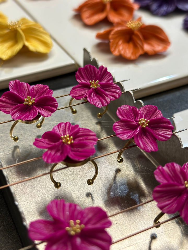 Isadora - Floral Adjustable Cocktail Ring