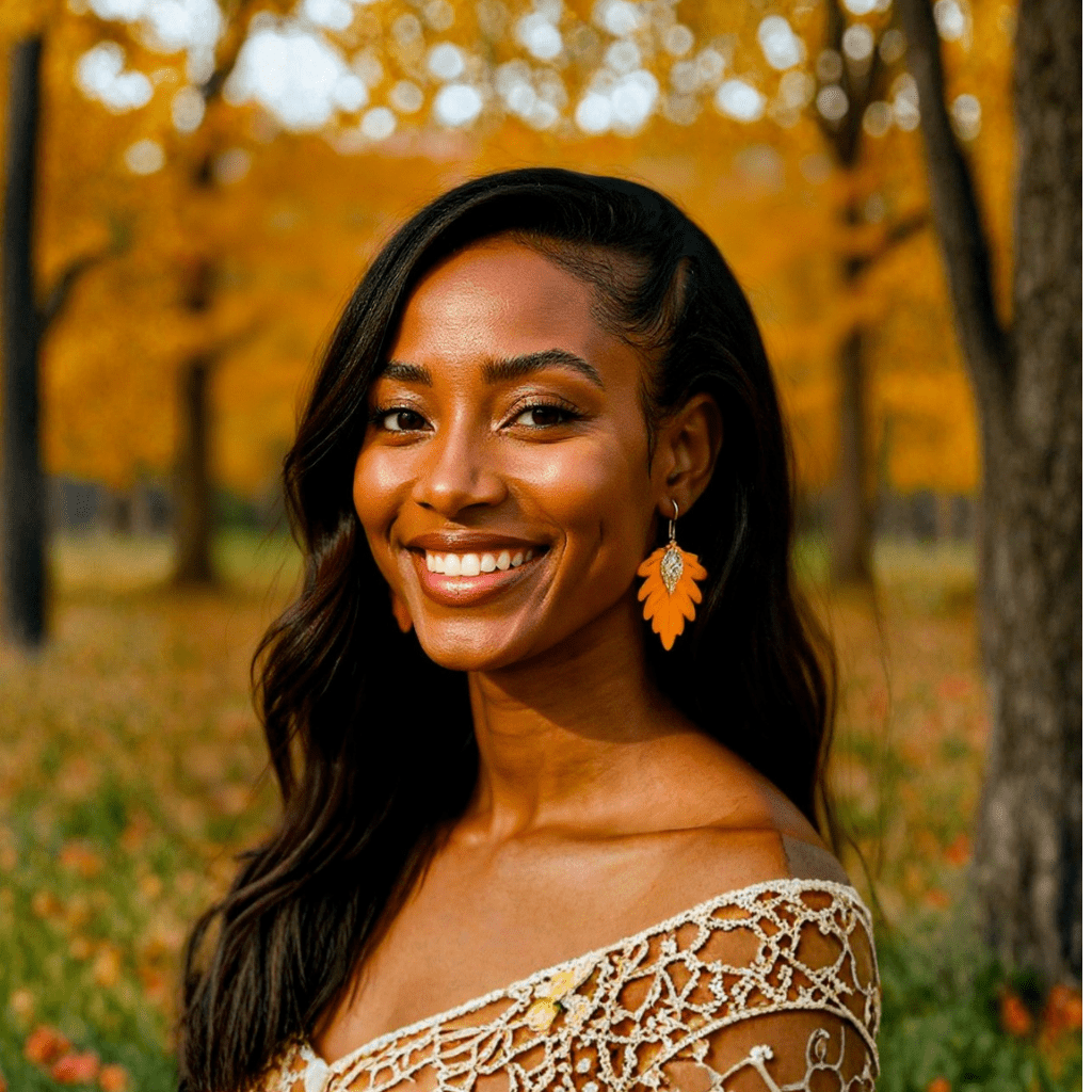 Solana – Large Fall Leaf Earrings