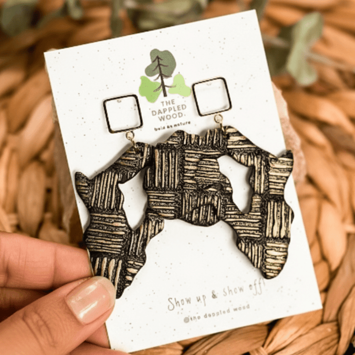 Makena - Gold Africa Earrings