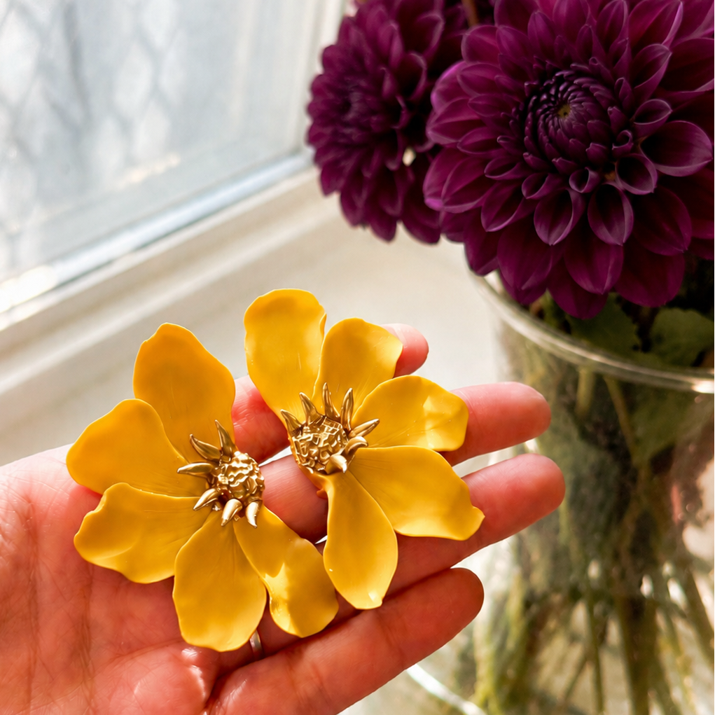 Abundance - Late Summer Floral Earrings Workshop
