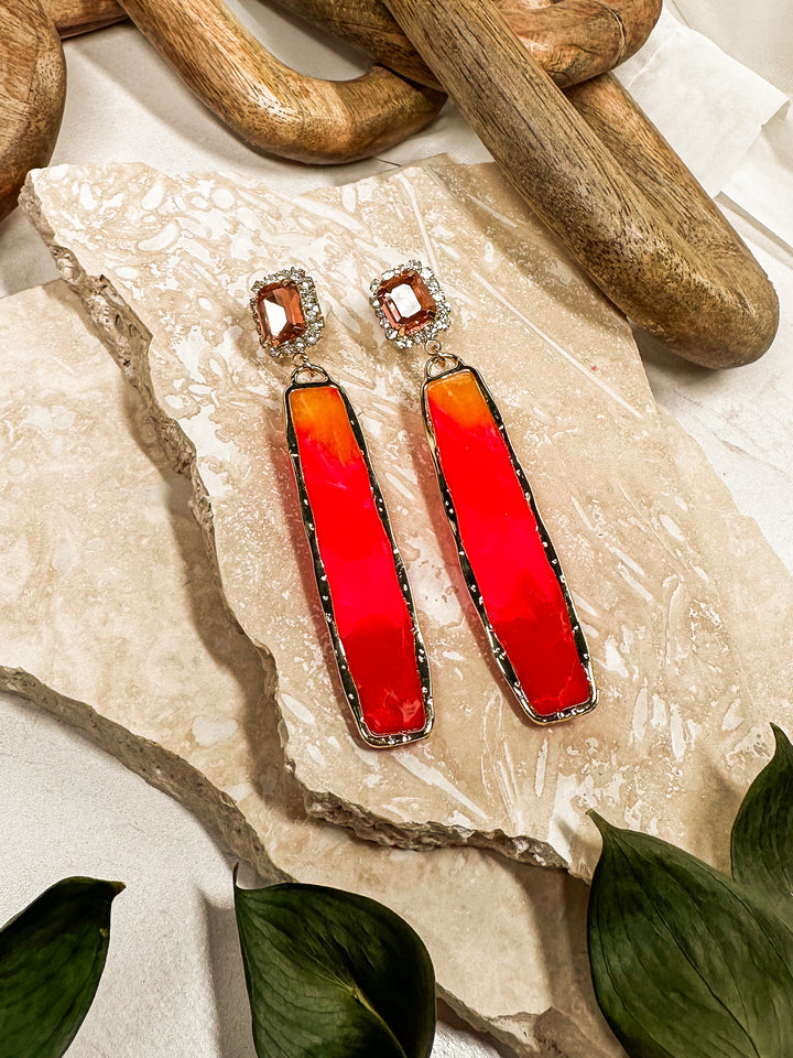 Tahitian Sunset Earrings