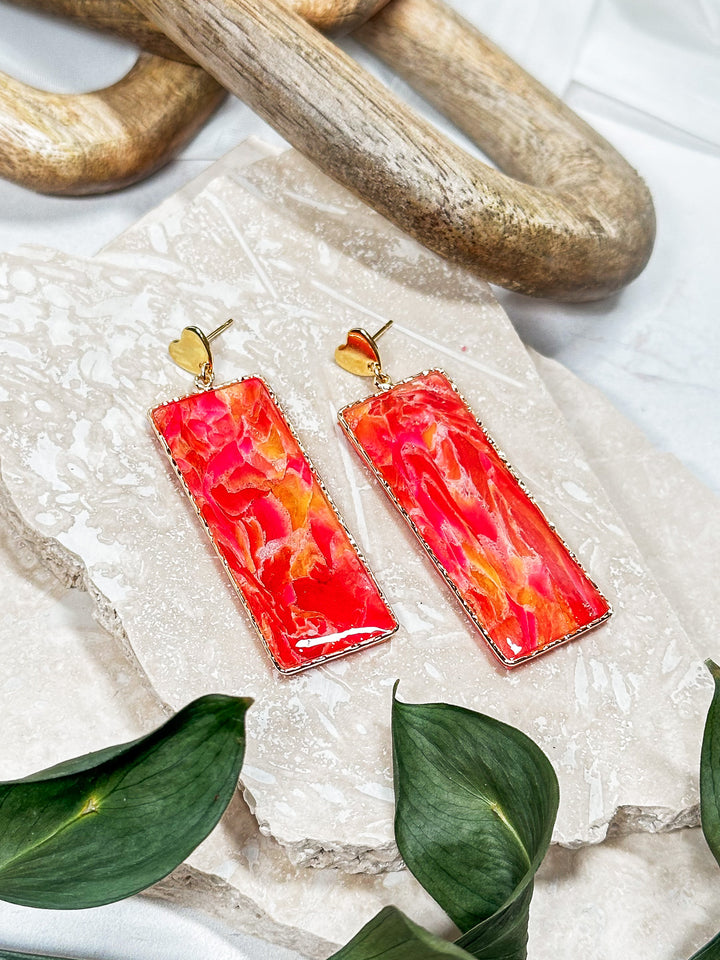 Tahitian Sunset Earrings