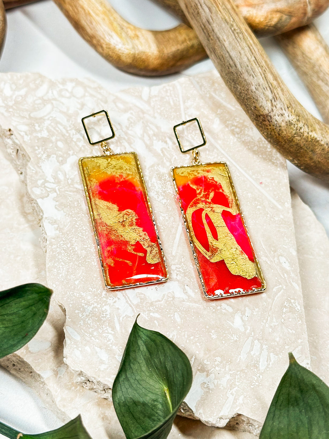 Tahitian Sunset Earrings