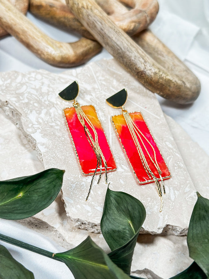 Tahitian Sunset Earrings