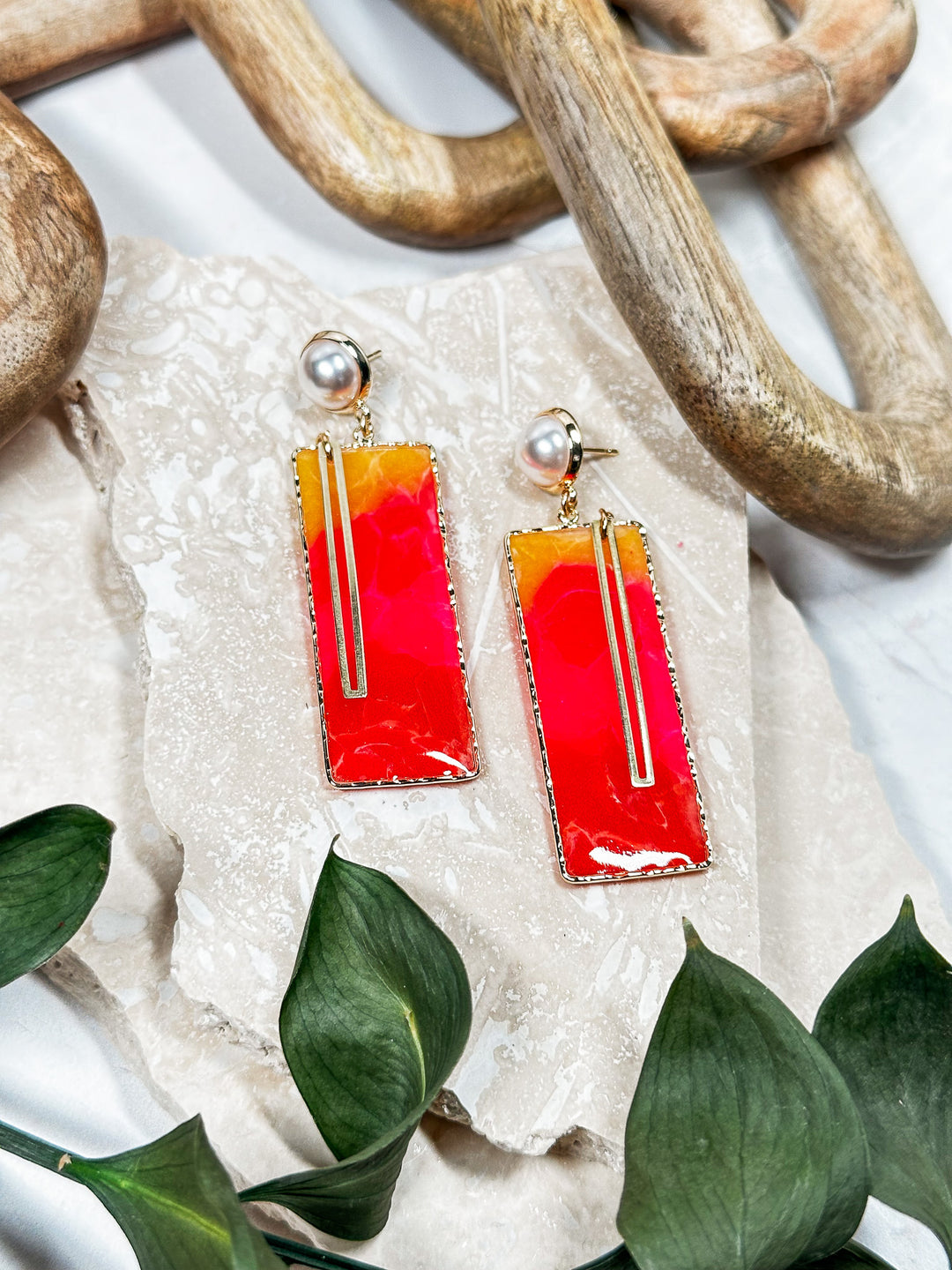 Tahitian Sunset Earrings