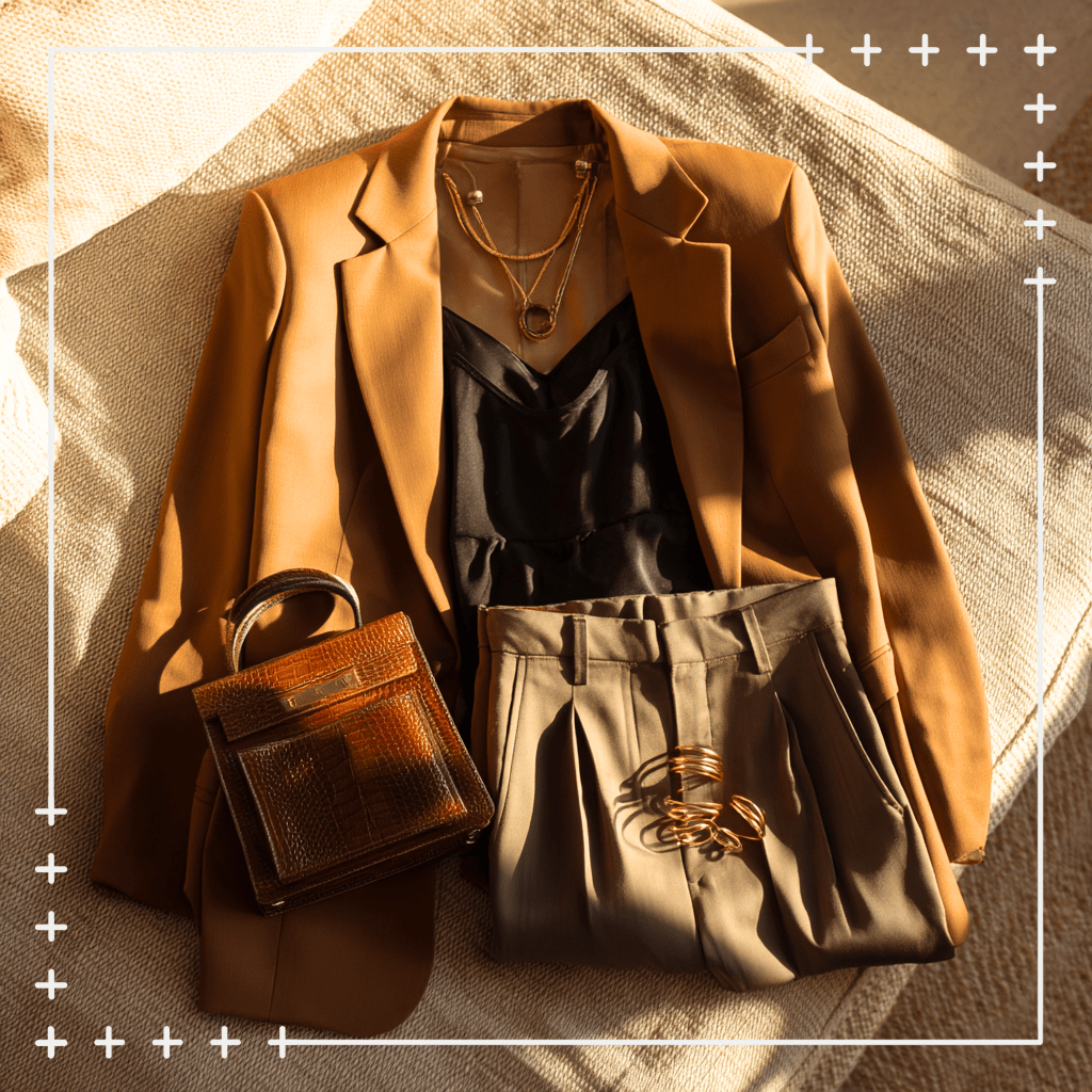 Tori - Checkboard Tortoise Shell Earrings