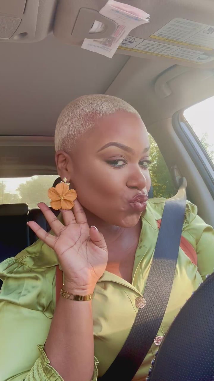 Flora - Handmade Flower Earrings