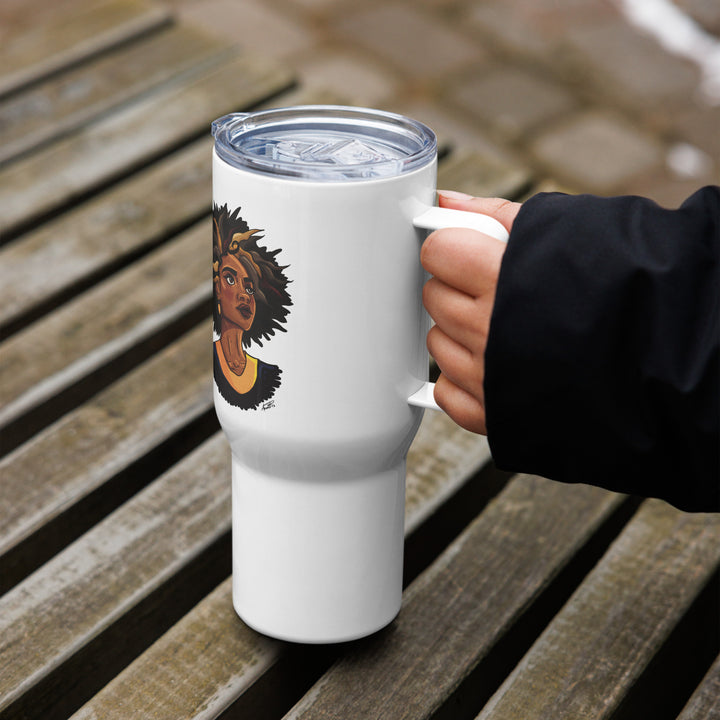 Travel mug with a handle white 25 oz left 65132df9485e3.